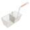 Winco FB-DIV Divizor pentru coș de prăjit FB-10/FB-25/FB-30 - cu două compartimente, sârmă de oțel cromat 3