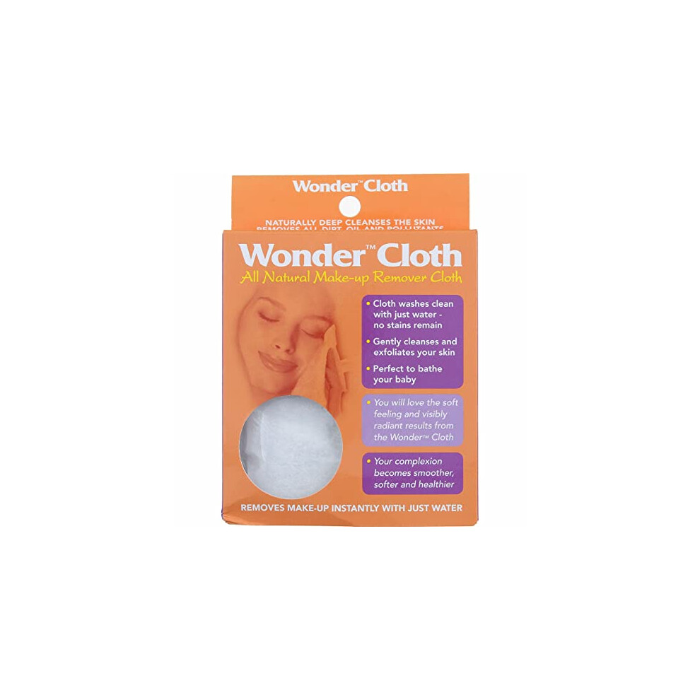 Wonder Cloth (Pack of 3) - All Natural Make-Up Remover Cloth, Removes