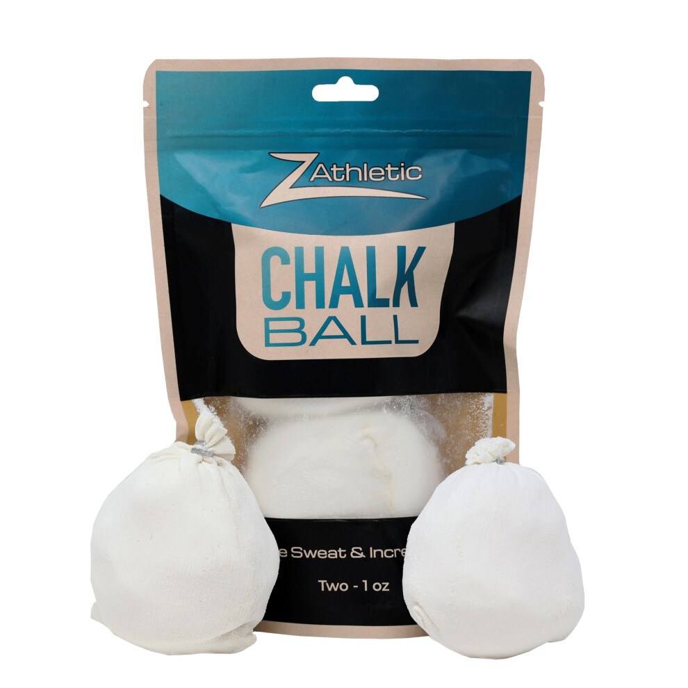 Z-Athletic Chalk Ball for Gymnastics  1oz Chalk Ball (2 Count)
