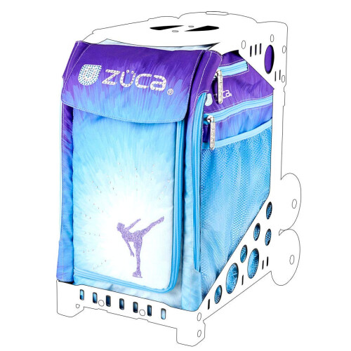 ZUCA """"Ice Dreamz Black Insert Bag Sport Rolling Suitcase