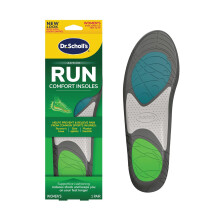 Semelles intιrieures Dr. Scholl's Run Active Comfort pour femmes, 1 paire, garniture pour s'adapter aux inserts