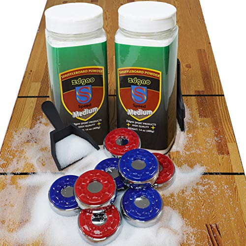 ?a??ta Shuffleboard   e 2 ???t?? Shuffleboard Wax, Mini Dustpan ?a? Brush