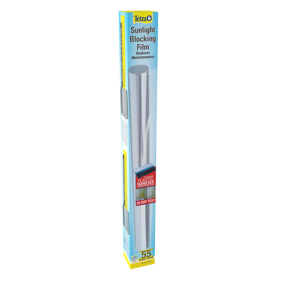Tetra Sunlight Blocking Film  1 Count  for Aquariums Up to 29 Gallons