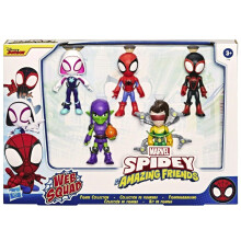Figurine de collection Web Squad Spider-Man et ses incroyables amis de Hasbro Marvel