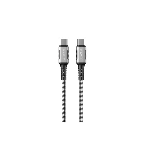 Havit CB6297 - Magnetic cable USB type C to USB type C, 1m (black)