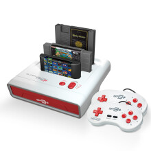 Retro-Bit Super Retro Trio HD Plus 720P 3-in-1-Konsolensystem    HDMI-Anschluss    f  r Original-NES/SNES-Super-Nintendo- und Sega-Genesis-Spiele