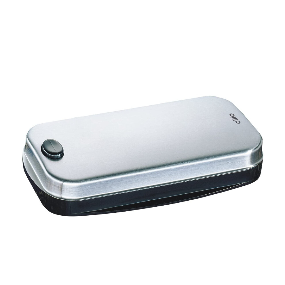 Cilio Stainless Steel Table Remover, Handheld Manual Crumb Sweeper, 6.
