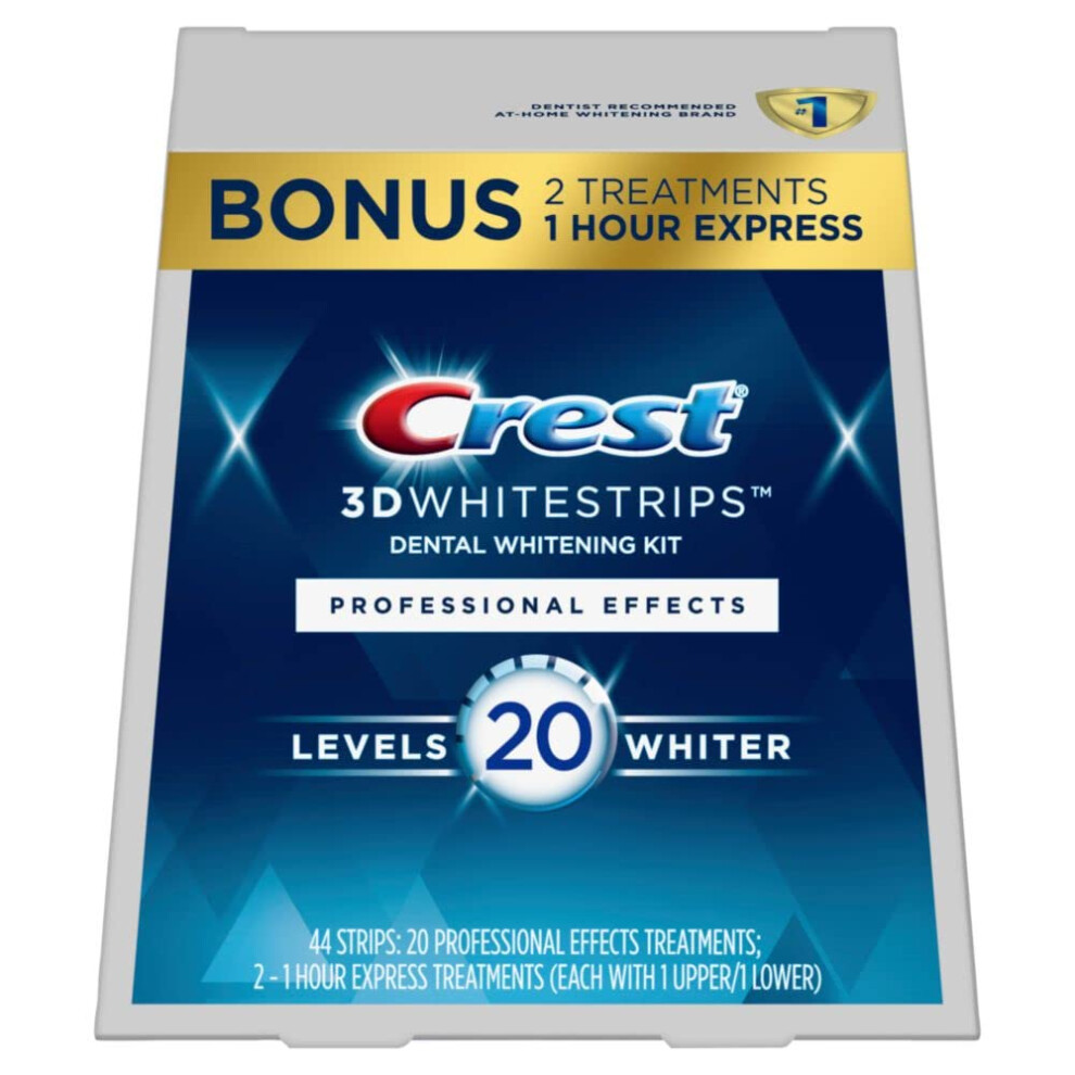 Crest 3D Whitestrips  Professional Effects  Teeth Whitening Strip Kit