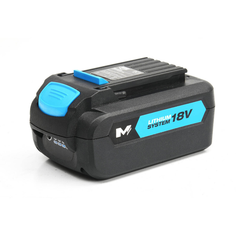 Mac Allister Battery Li-ion 18V 5Ah With LED Charge Indicator Compact Powerful