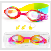 Kids Swim Goggles, Swimming Goggles with Nose Clip & Ear Plugs