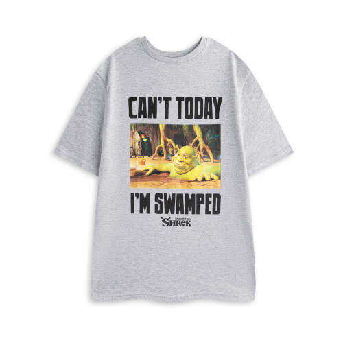 (Medium) Shrek Short Sleeve Long Leg Pyjama Set (Mens Multicoloured) 2