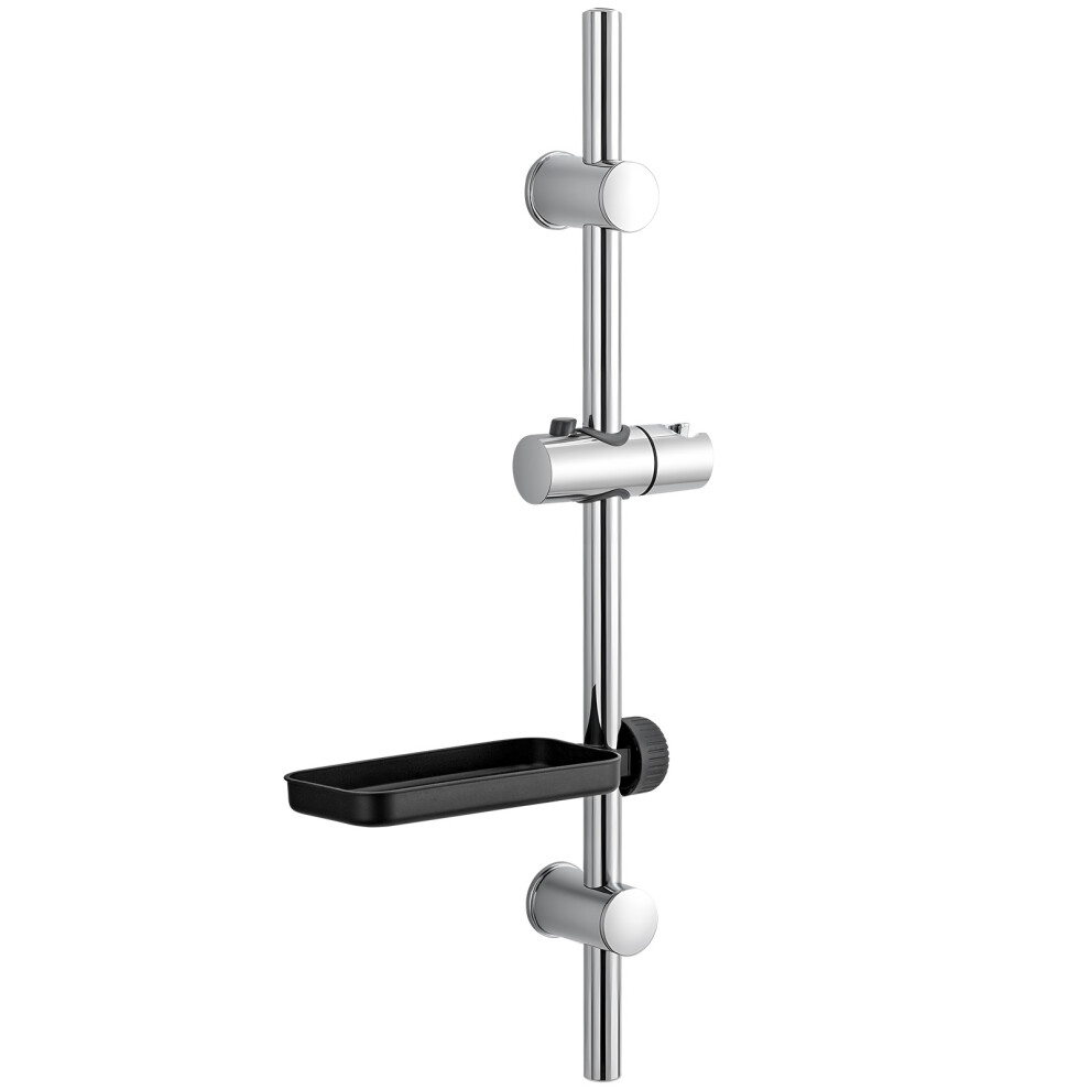 Shower Riser Rail Stainless Steel Wall Mounted Shower Slide Bar