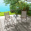 Outsunny Outsunny Folding Chairs Set, Breathable Mesh Fabric Seat, Mixed Brown 1