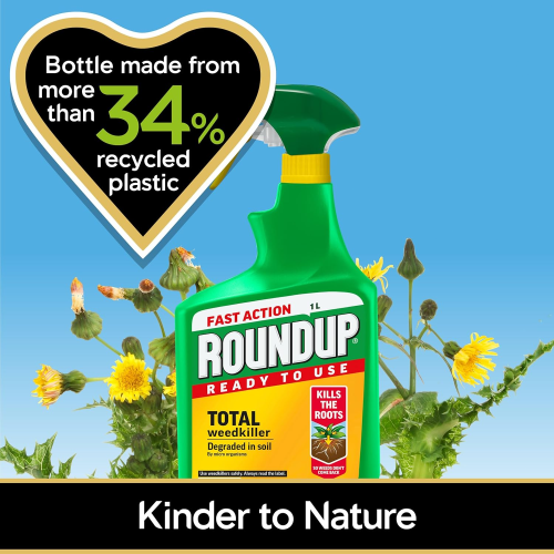 Roundup Total Fast Action Weed Killer, 1 Litre 2