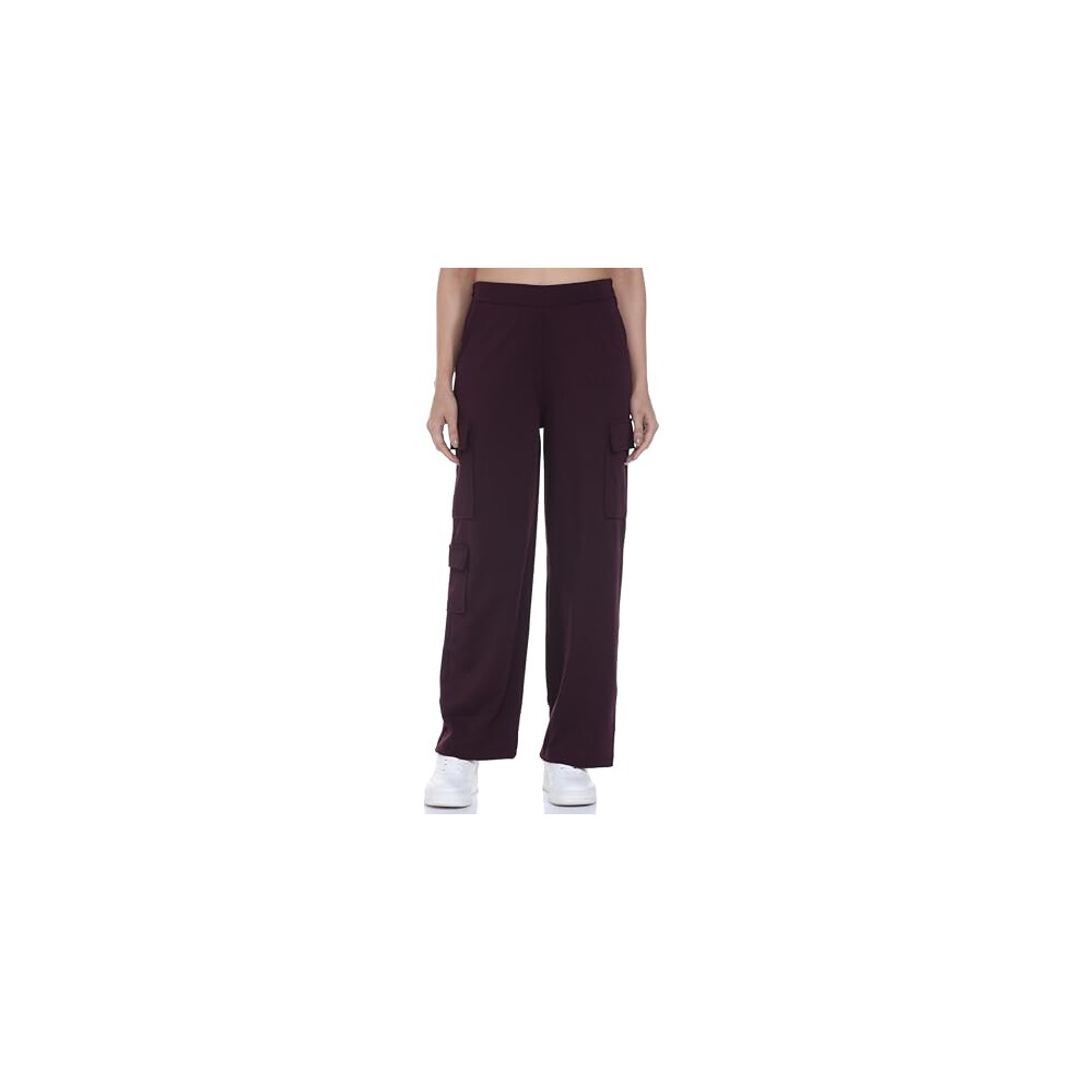 Fyltr Pantaloni Cargo Classici Da Donna Casual 5 Tasche | Vita Media | Pantaloni Cargo Da Donna, Marrone Cacao, 28-image