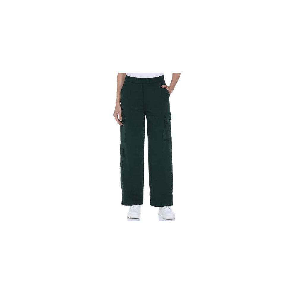 Fyltr Pantaloni Cargo Classici Da Donna Casual 5 Tasche | Vita Media | Pantaloni Cargo Da Donna, Rugiada D'oliva, 28-image