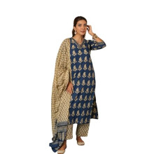 Kurta Set para mulheres || 3 pic kurta for women (sp-245-247) (multicolor, 2xl)