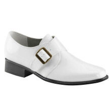 (UK (11-12)/EU 44-45/US L) Funtasma Mens Low Shoe LOAFER-12 Wht Pu