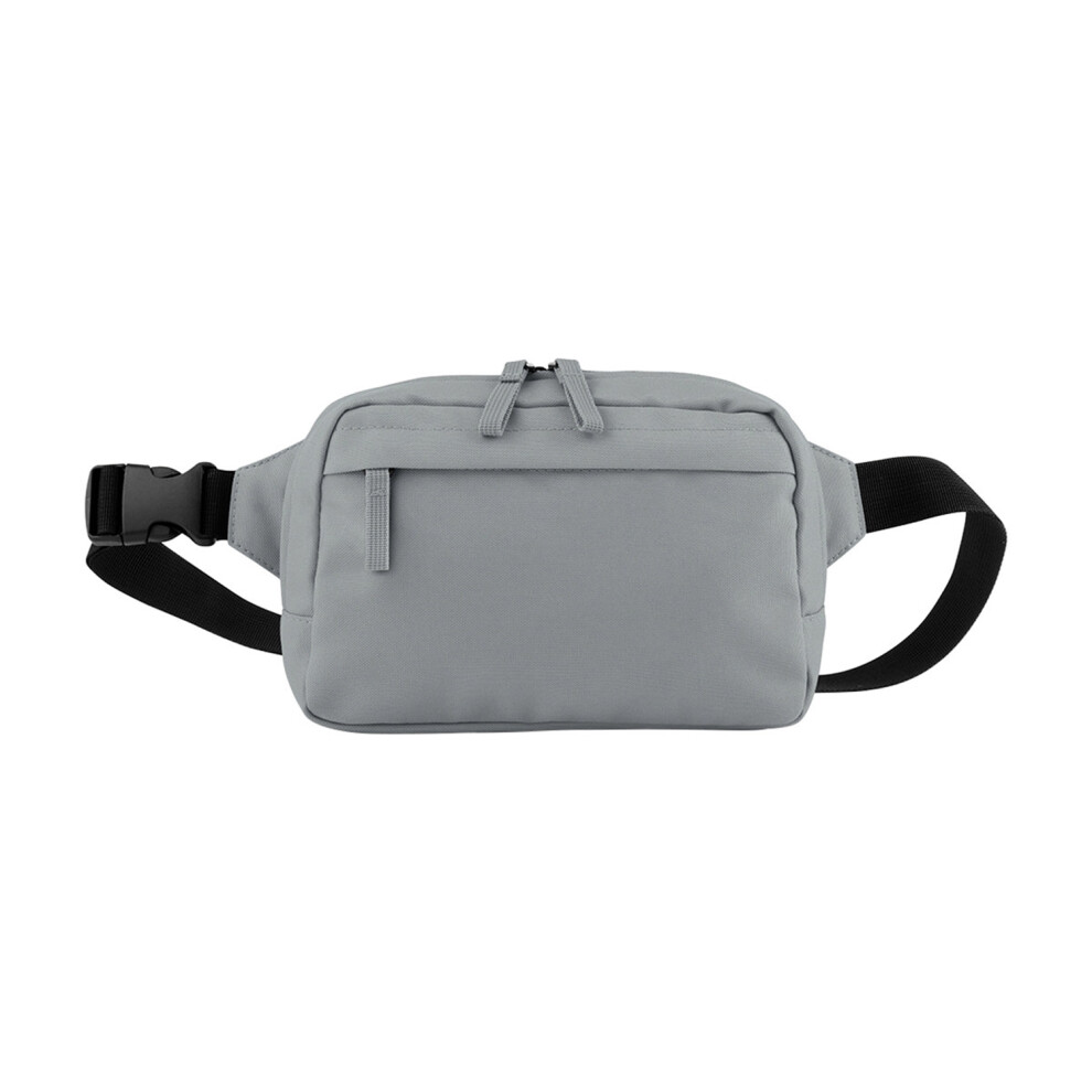 Bagbase Unisex Grey (One Size, Pure ) Everywear 2L Crossbody Bag