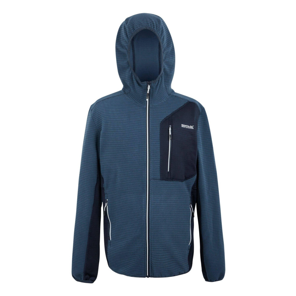 (XXL, Moonlight Denim/Navy) Regatta Mens Lakewright Full Zip Fleece Jacket