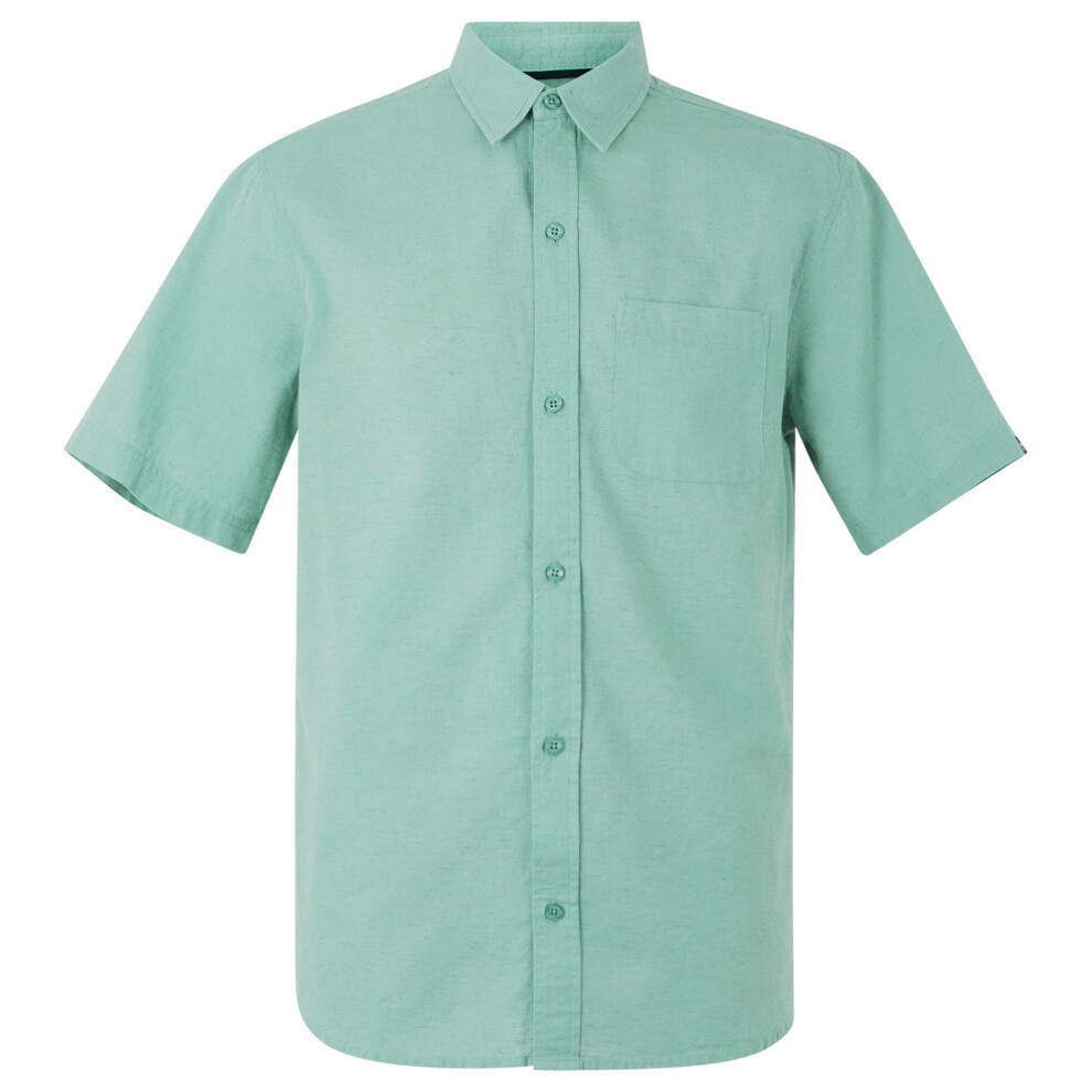 (S, Glacier) Regatta Mens Loran Short-Sleeved Shirt