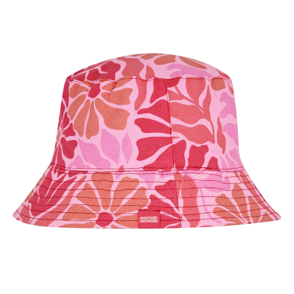 Regatta Childrens/Kids Wild Flowers Reversible Bucket Hat