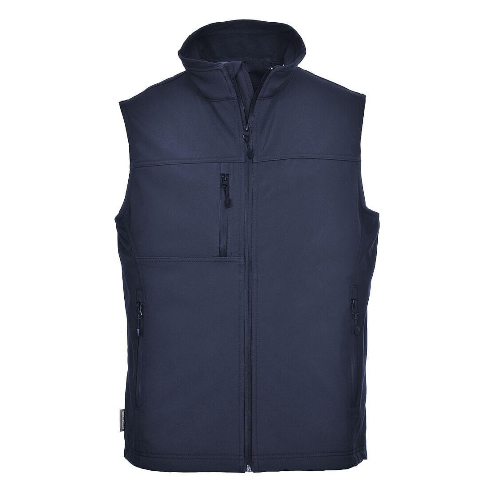 (XL, Navy) Portwest Mens Softshell Body Warmer