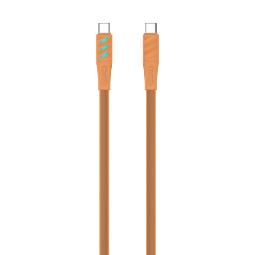 Havit CB6254 - USB Type C to USB Type C charging cable, 1 m (orange)