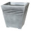 2 x Square Venice Planter Lightweight Grey Flower Pots 1