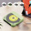 (Pink) Portable Bluetooth-compatible CD Player 7