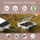 (White) Portable Bluetooth-compatible CD Player 4