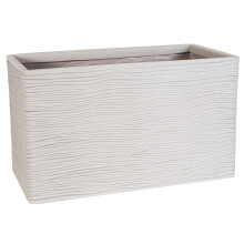 1 x Amalfi Trough Stone Effect Flower Planter Ideal For Home & Gardens