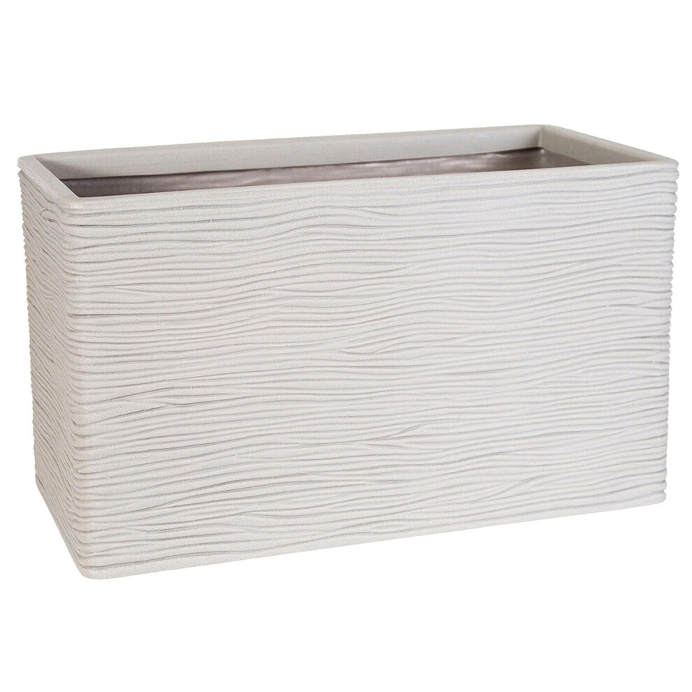 1 x Amalfi Trough Stone Effect Flower Planter Ideal For Home & Gardens-image-OPC-PGHWD8S-NEW