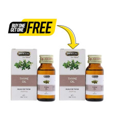 (PACK OF 2) Hemani Thyme Herbal Oil 30ml |Relieving illnesses, Coughs & Chest Congestion |Essential Oil & Multipurpose Oil