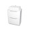 NES Home Nes Home 600mm White Freestanding Vanity Unit, Worktop With Square Bowl Basin 5