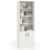 Costway 178 CM Bookcase 6-tier Modern Style Storage Cabinet-White 2