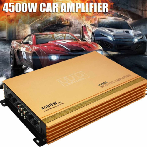 Ενισχυτής ήχου αυτοκινήτου 4500W Τετρακάναλος ενισχυτής υψηλής ισχύος 1