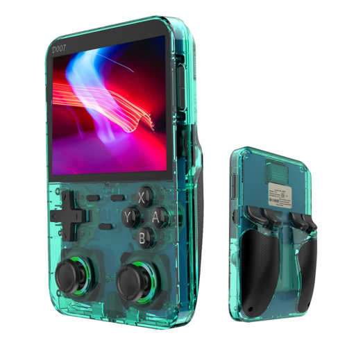Console de jogos retrô portátil D007PLUS 64GB 10300 jogos 3,5 polegadas B 1