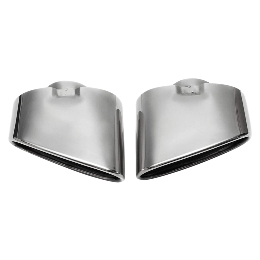 Car Exhaust Tips Dual Tailpipe Muffler Pipe Cover For X5 E70 E53 4853721276935