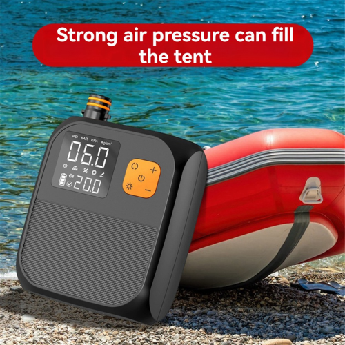 Φορητή ηλεκτρική αντλία αέρα 80W 8000mAh φουσκωτή μπαταρίας 1