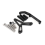 Motorcycle Steering Damper Stabilizer Bracket Mount Kit For 5