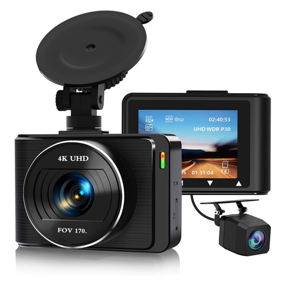 Car Dash Camera, 4K 1080p Dash Cam Front Rear WiFi Recorder Camera-image-OPC-PGHWSSP-NEW