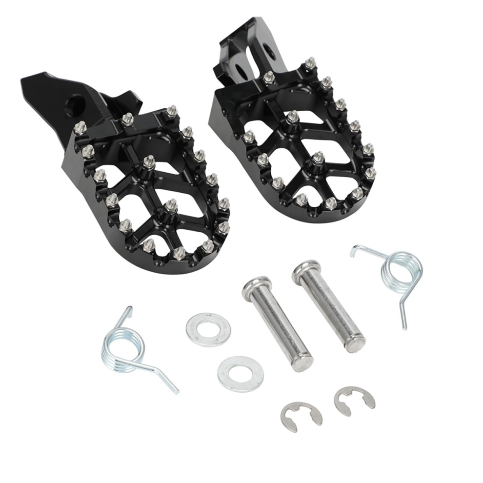 Footrest Foot Pegs Footpegs Rests Pedals For Sur-Ron Surron Black 4853721283599