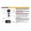 Telecomando wireless 2.4G con ricevitore impermeabile 4 canali 5