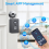 Bluetooth Fingerprint Password Key Lock Box 7