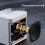 -203 Karaoke Set Wireless Dual Microphone Speaker Machine valkoinen 1