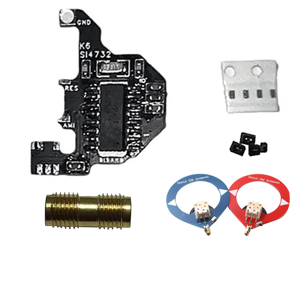 Shortwave Modification Module+2XDonut Antenna+Programming Cable