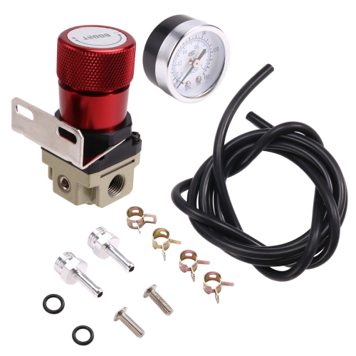 Turbo Manual Boost Controller with Gauge 1-150 PSI SR20DET,Red 2