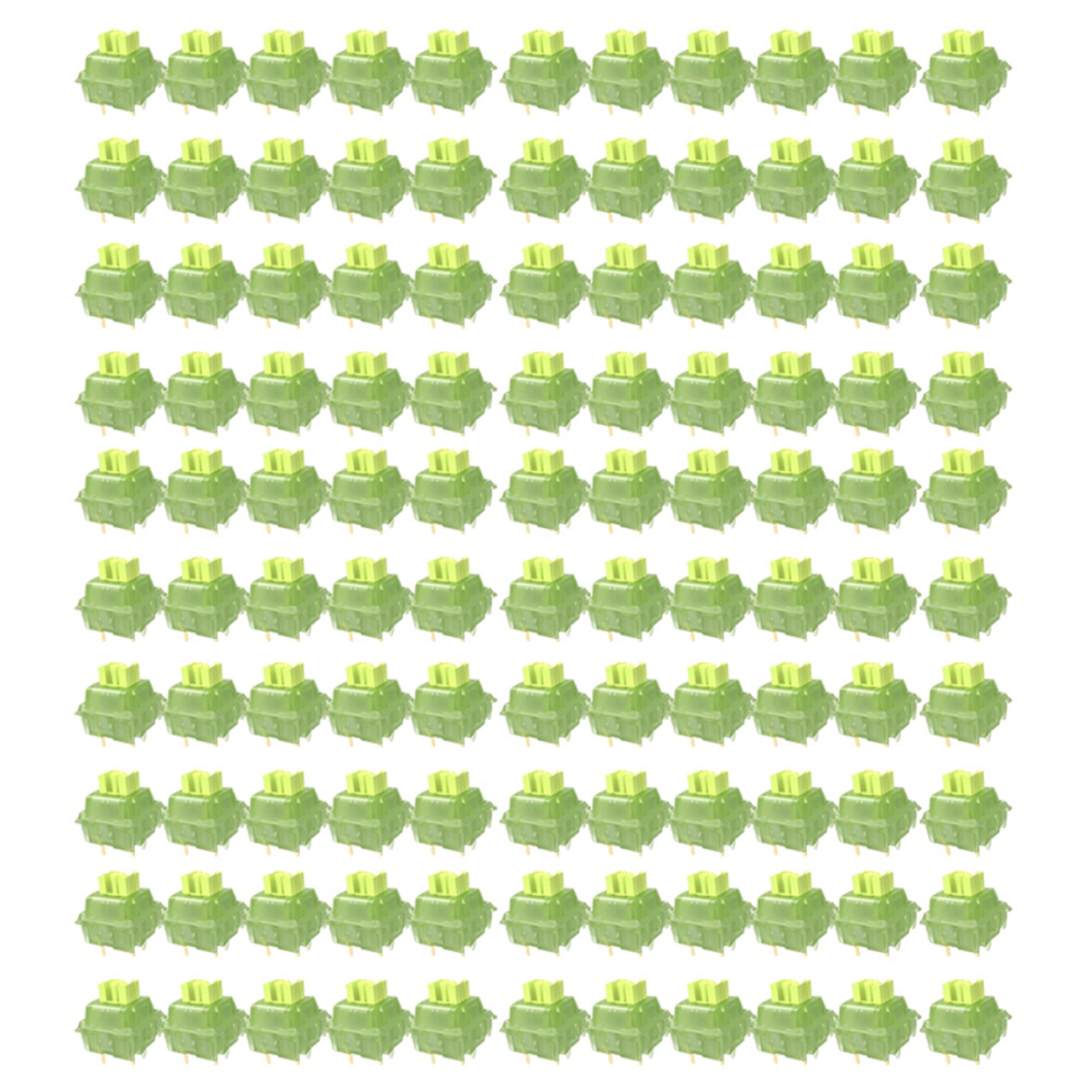 110Pcs V3 Switch Mechanical Keyboard Linear Tactile, Lemon Shaft Green 4851765087234