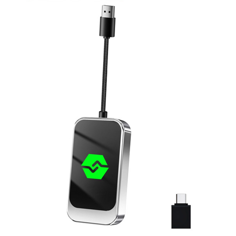 2-In-1 Wireless Carplay Android Auto Adapter Usb Wireless Car Adapter 4851765087333